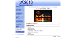 Desktop Screenshot of emsa2010.uludag.edu.tr