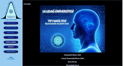 Desktop Screenshot of biyoistatistik.uludag.edu.tr